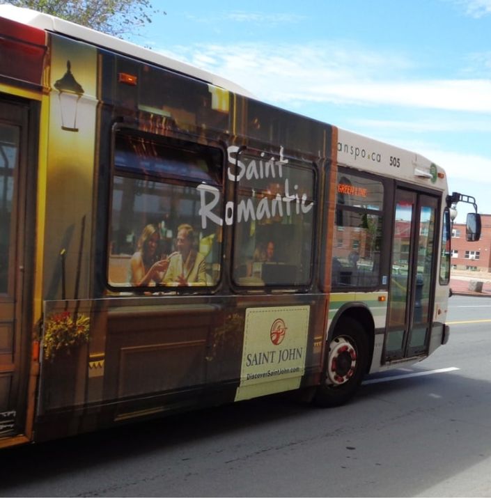 La publicité dans nos autobus